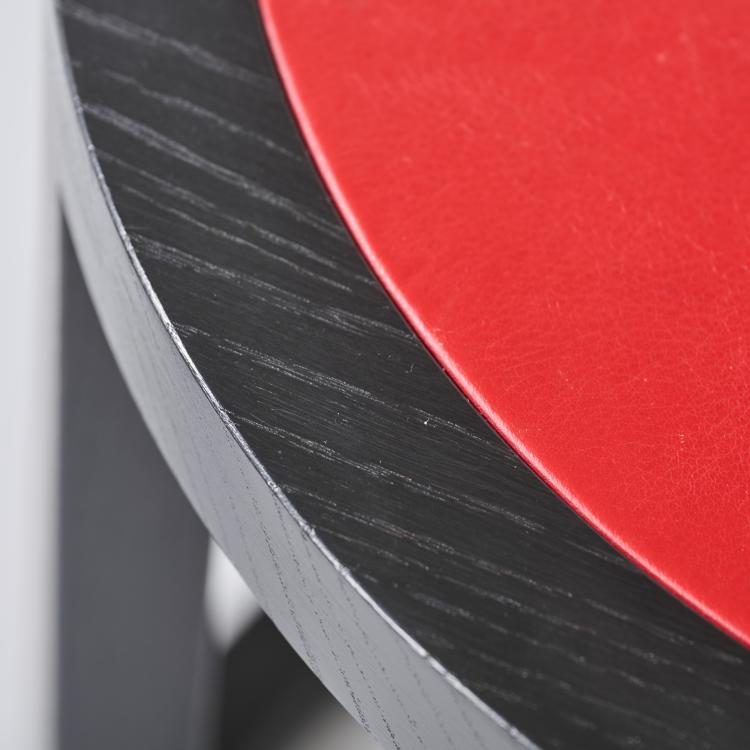 Bild 5 zu Objekt, Drei Beistelltische 'DS 9400 - Kreis-Dreieck-Quadrat', um 1989, Stefan Zwicky, DeSede, Klingnau, 178B 877