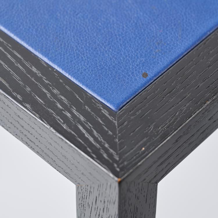 Bild 6 zu Objekt, Drei Beistelltische 'DS 9400 - Kreis-Dreieck-Quadrat', um 1989, Stefan Zwicky, DeSede, Klingnau, 178B 877