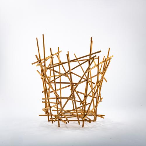 Fruit bowl 'Blow Up' from the 'Bamboo' series, 2008 (design)