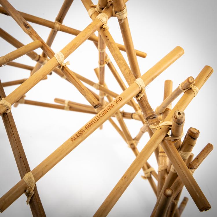 Bild 2 zu Objekt, Fruit bowl 'Blow Up' from the 'Bamboo' series, 2008 (design), Fernando Campana,Humberto Campana, Alessi, Mailand / Milam, 178B 575