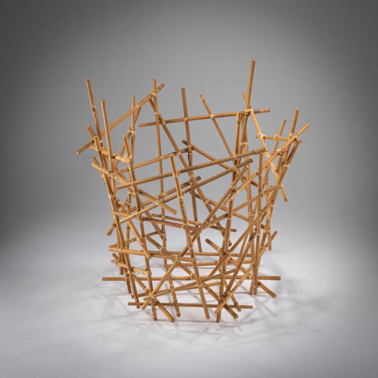 Bild 3 zu Objekt, Fruit bowl 'Blow Up' from the 'Bamboo' series, 2008 (design), Fernando Campana,Humberto Campana, Alessi, Mailand / Milam, 178B 575