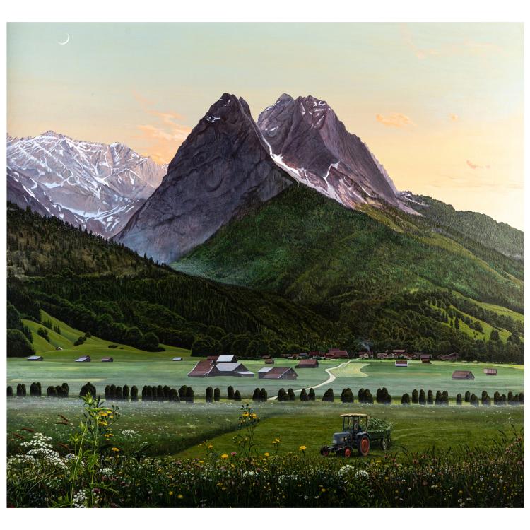 Hauptbild zu Objekt, 'Kleiner und gro&szlig;er Waxenstein', 1984, Max Pfaller, 179C 769