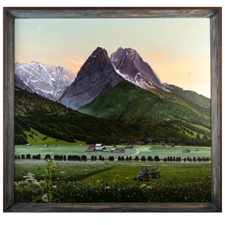 Bild 1 zu Objekt, 'Kleiner und gro&szlig;er Waxenstein', 1984, Max Pfaller, 179C 769