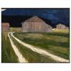 'Stadel am Abend', 1992