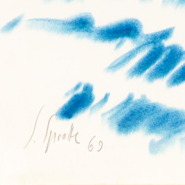 Bild 1 zu Objekt, North Sea Landscape, 1969, Siegward Sprotte, 179C 760