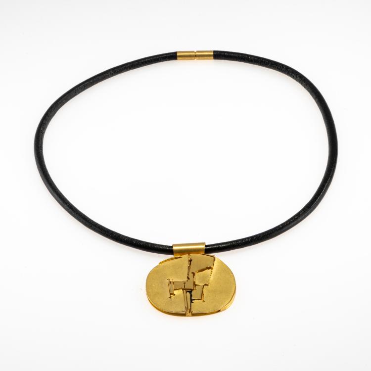 Bild 1 zu Objekt, Anh&auml;nger mit Kette, um 1972, Othmar Zschaler, 178C 1003