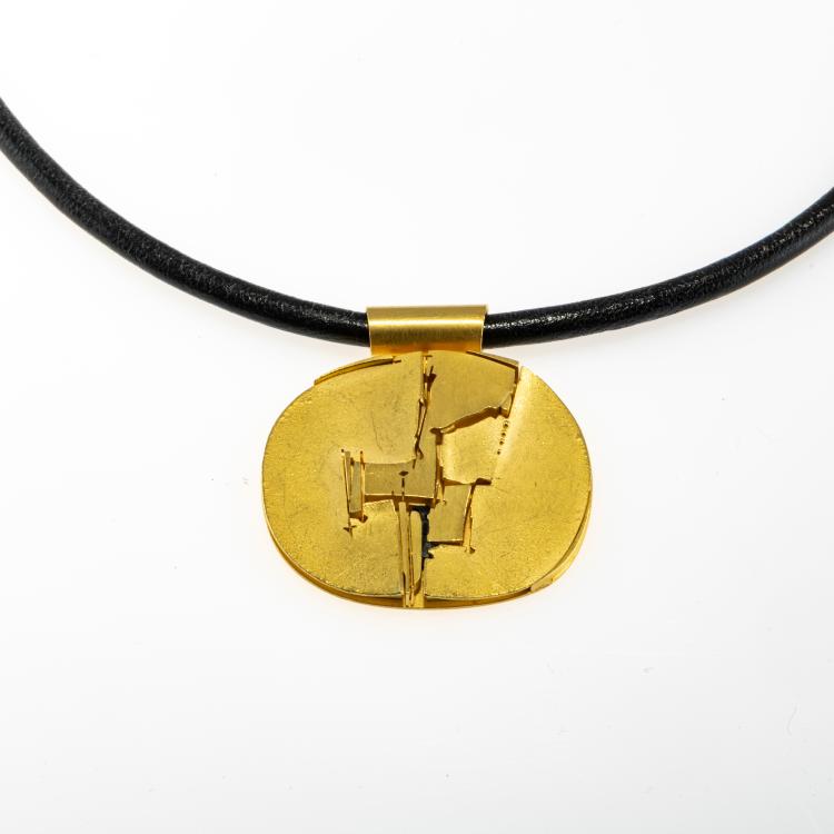 Bild 3 zu Objekt, Anh&auml;nger mit Kette, um 1972, Othmar Zschaler, 178C 1003