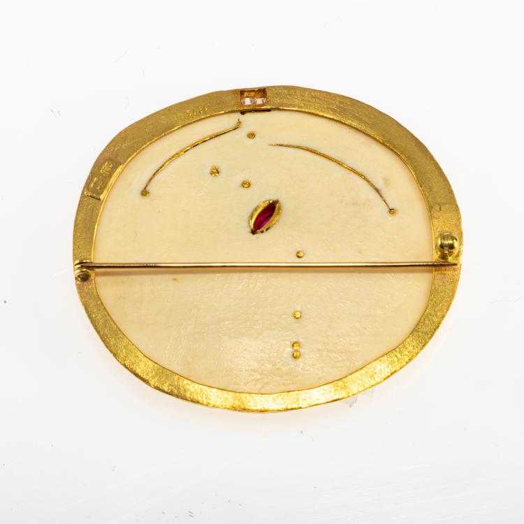 Bild 1 zu Objekt, Brooch, 1973, Uwe B&ouml;ttinger, 178C 965