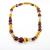 Necklace with garnets and rock crystal, 1970s