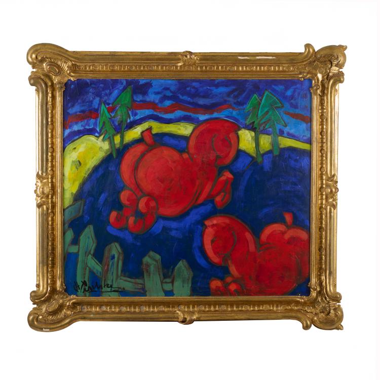 Bild 1 zu Objekt, Red Horses, c. 1995, Christian Peschke, 179C 773