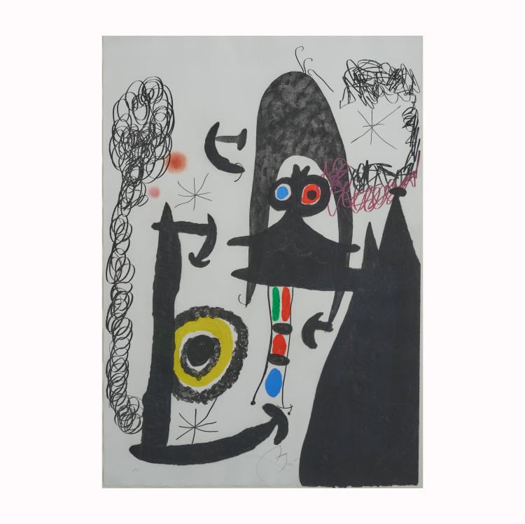 Hauptbild zu Objekt, 'Escalade vers la lune', 1969, Joan Mir&oacute;, Maeght, Paris (Publ.), 181C 741