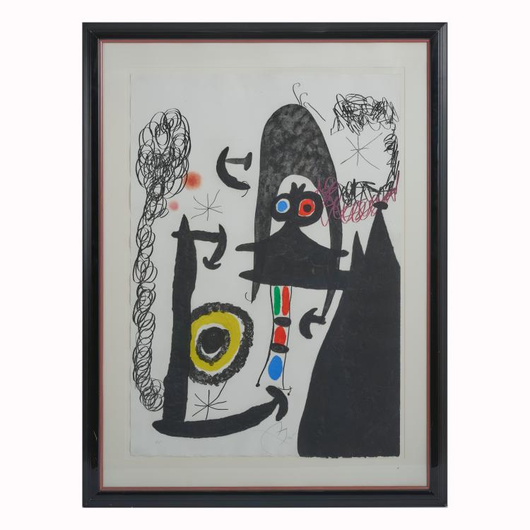 Bild 1 zu Objekt, 'Escalade vers la lune', 1969, Joan Mir&oacute;, Maeght, Paris (Publ.), 181C 741