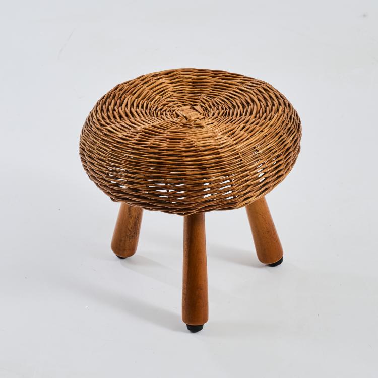 Hauptbild zu Objekt, Hocker, 1950er Jahre, USA, 178B 657