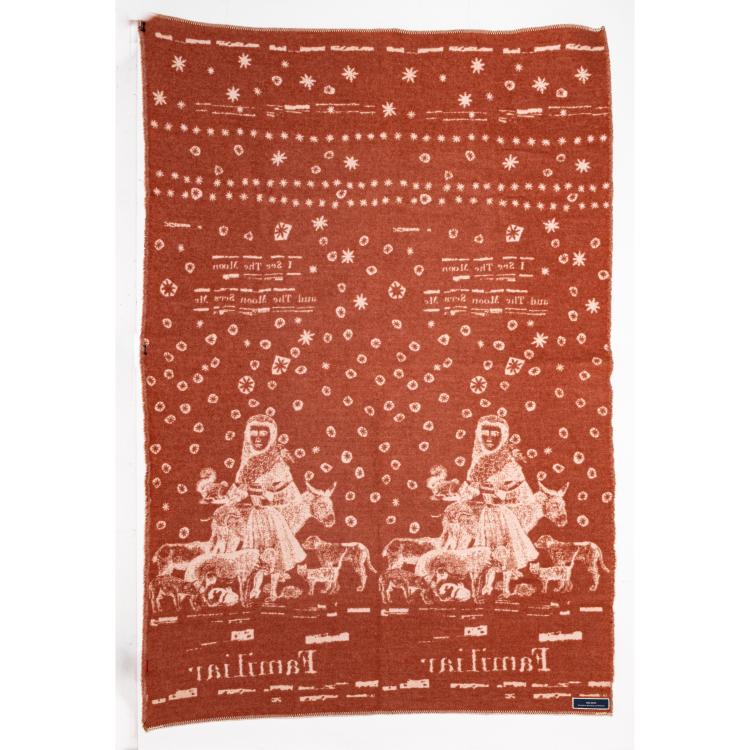 Bild 1 zu Objekt, Wool blanket 'Familiars', 2001-2002, Kiki Smith, 179C 804