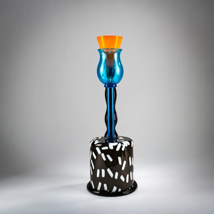 Bild 1 zu Objekt, Prototyp-Glasobjekt 'Girinno', 1986, Ettore Sottsass, Toso Vetri d'Arte, Murano f&uuml;r Memphis, Mailand / Milan, 178B 588