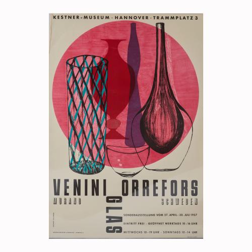 Collection of exhibition posters, 1949 - 1957