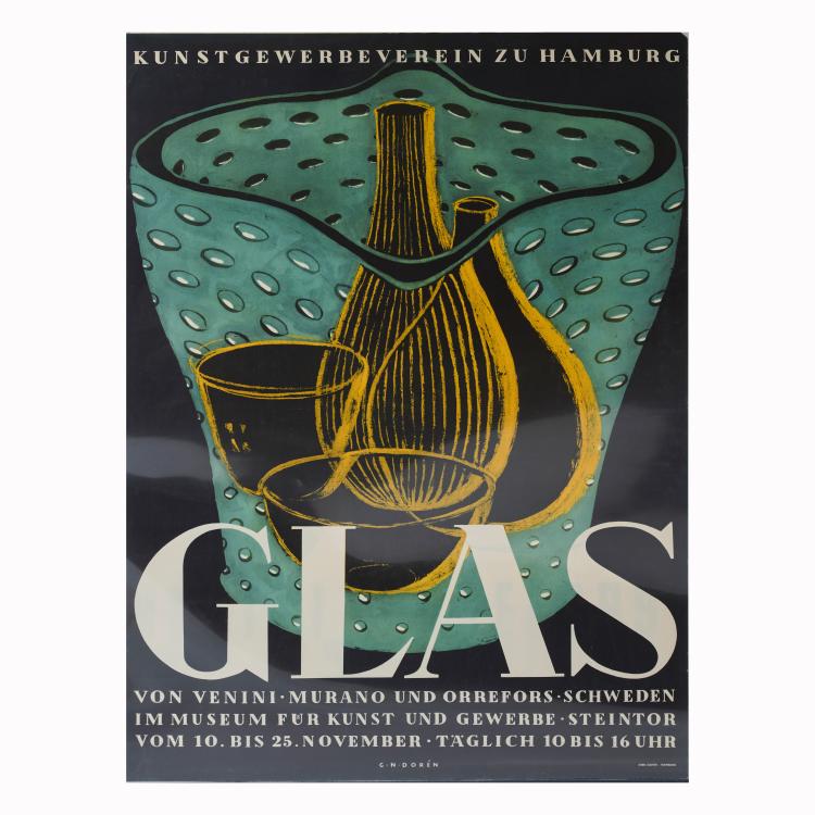 Bild 1 zu Objekt, Konvolut 3 Ausstellungsposter (Maeght, und zweimal Glas), 1949 - 1957, 178A 494