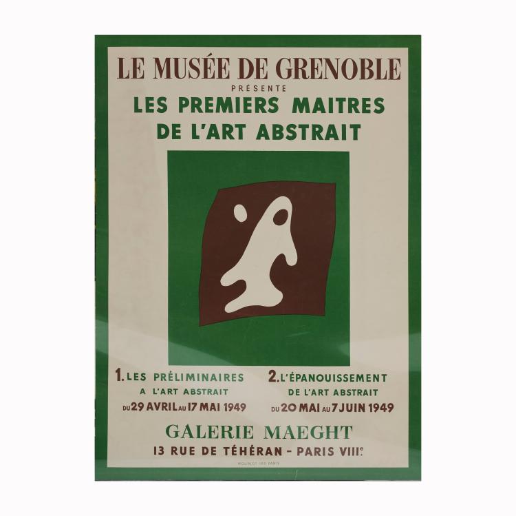 Bild 2 zu Objekt, Konvolut 3 Ausstellungsposter (Maeght, und zweimal Glas), 1949 - 1957, 178A 494