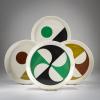 Four plates, c. 1967