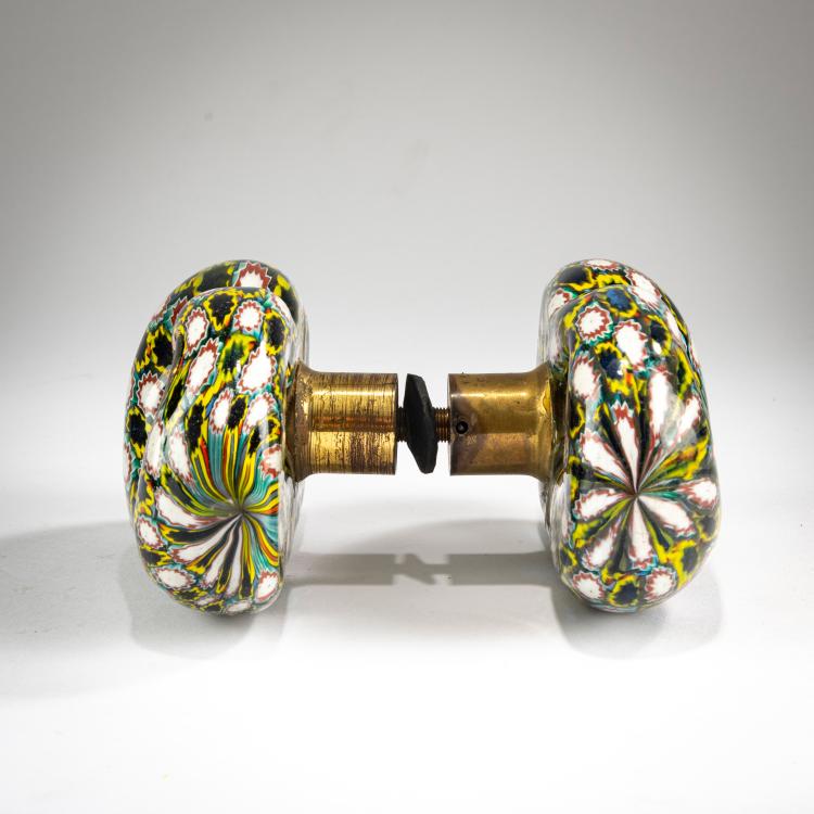 Bild 2 zu Objekt, T&uuml;rgriffpaar, 1960er Jahre, Murano, 178B 581