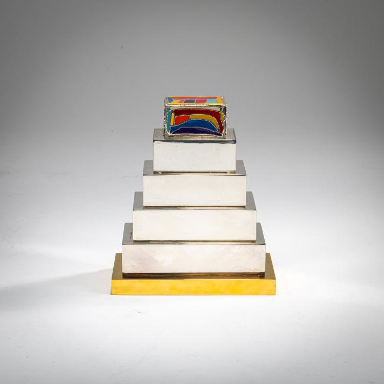 Hauptbild zu Objekt, Miniatur 'Nigritella Nigra', 1993, Alessandro Mendini, Design Gallery Milano (wohl), 178B 563