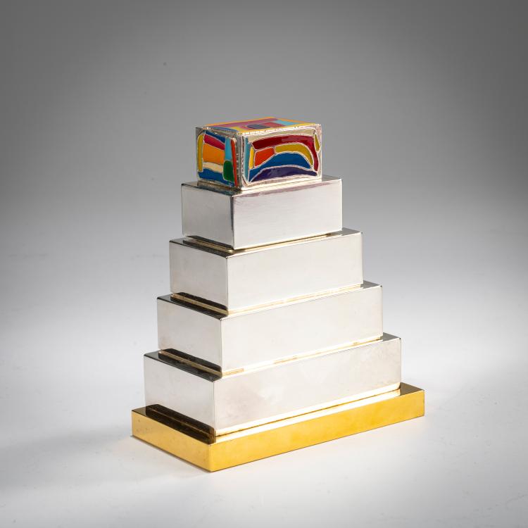 Bild 1 zu Objekt, Miniatur 'Nigritella Nigra', 1993, Alessandro Mendini, Design Gallery Milano (wohl), 178B 563