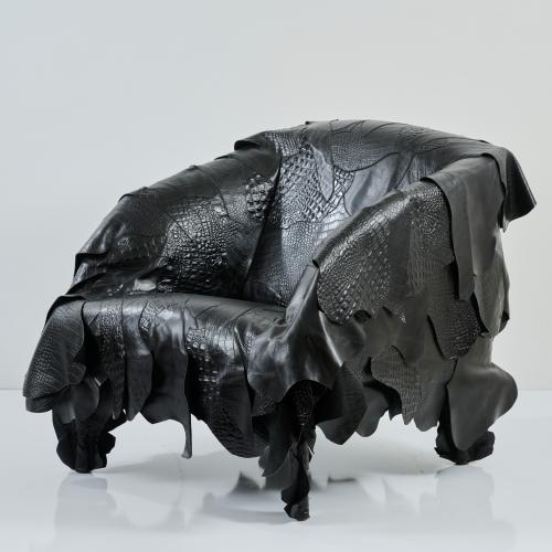 Armlehnsessel 'Leatherworks', 2007 (Entwurf)