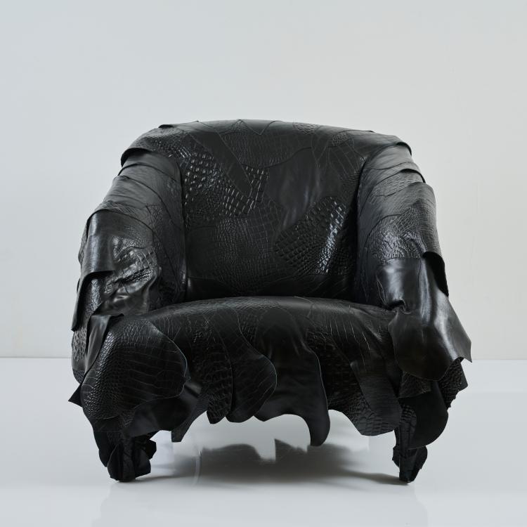 Bild 1 zu Objekt, Armlehnsessel 'Leatherworks', 2007 (Entwurf), Fernando Campana,Humberto Campana, Edra, Mailand / Milan, 178B 938