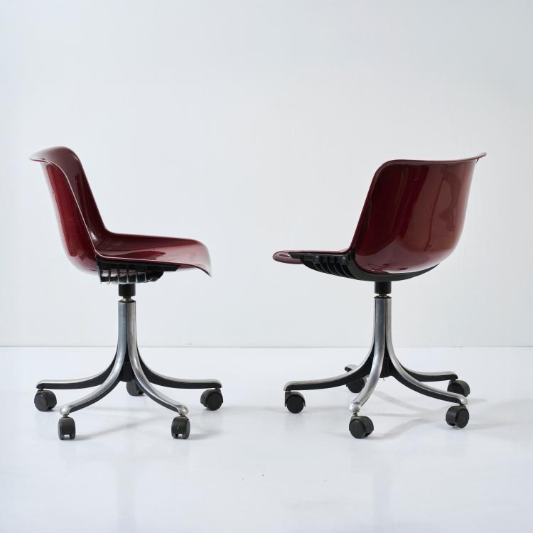 Bild 2 zu Objekt, Zwei St&uuml;hle 'Modus', 1972, Tecno, Mailand, 178B 794