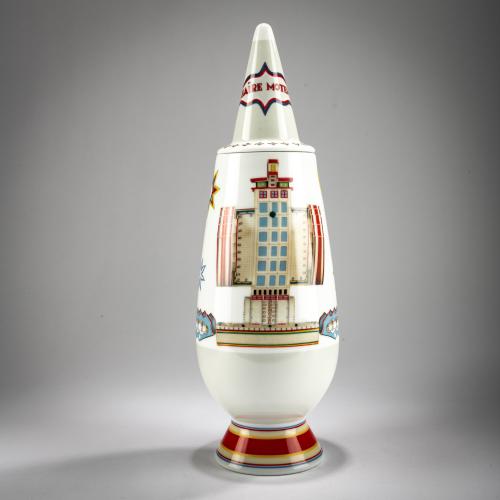 Covered urn '100% Make  Up', 1992