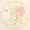 Untitled (Head and Flower), c. 1962