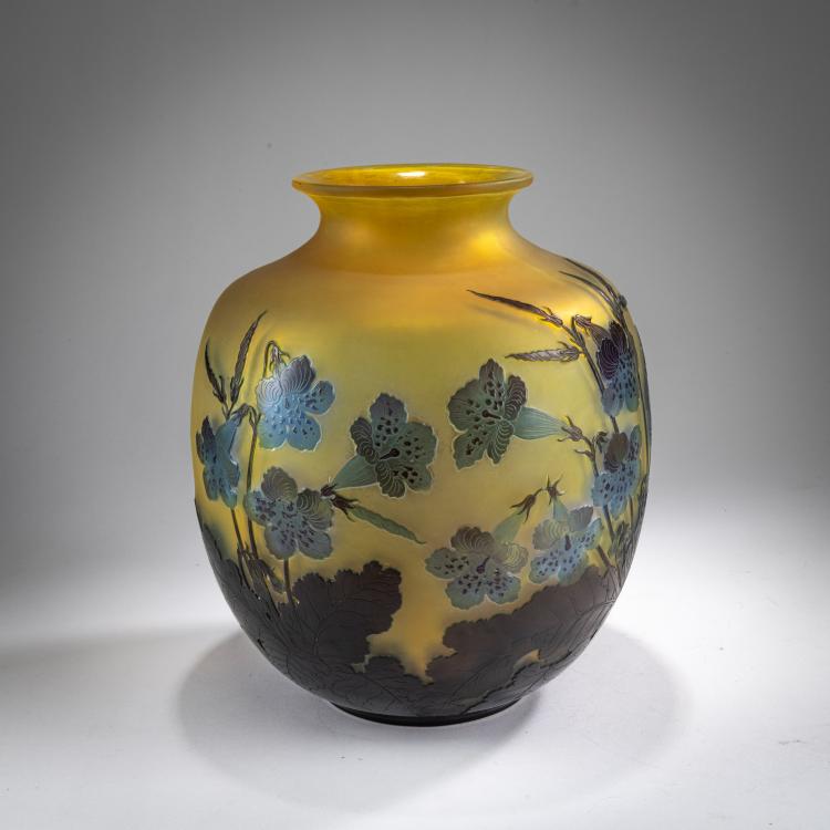 Bild 2 zu Objekt, Gro&szlig;e Vase 'Hibiscus', 1925-36, Gall&eacute;, Nancy, 178A 122