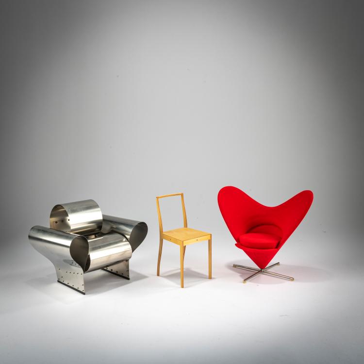 Bild 1 zu Objekt, Drei Miniatur-Sitzm&ouml;bel, 1990er/2000er Jahre, Vitra Design Museum, Weil am Rhein, 178B 617