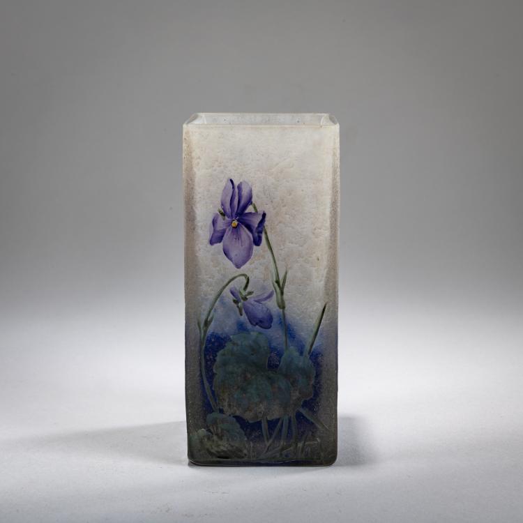 Bild 2 zu Objekt, Vase 'Violettes', um 1905, Daum Fr&egrave;res, Nancy, 178A 23