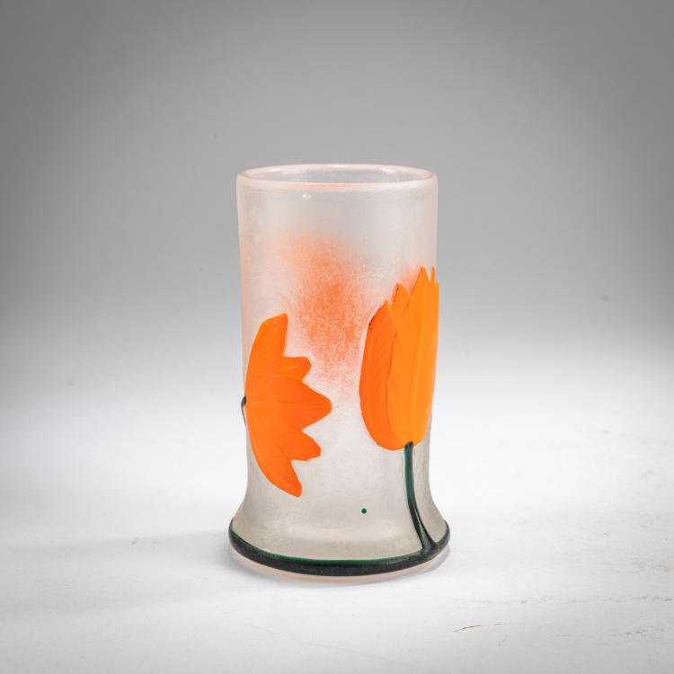 Bild 1 zu Objekt, Bechervase 'Tulipes', um 1922, Daum Fr&egrave;res, Nancy, 178A 44