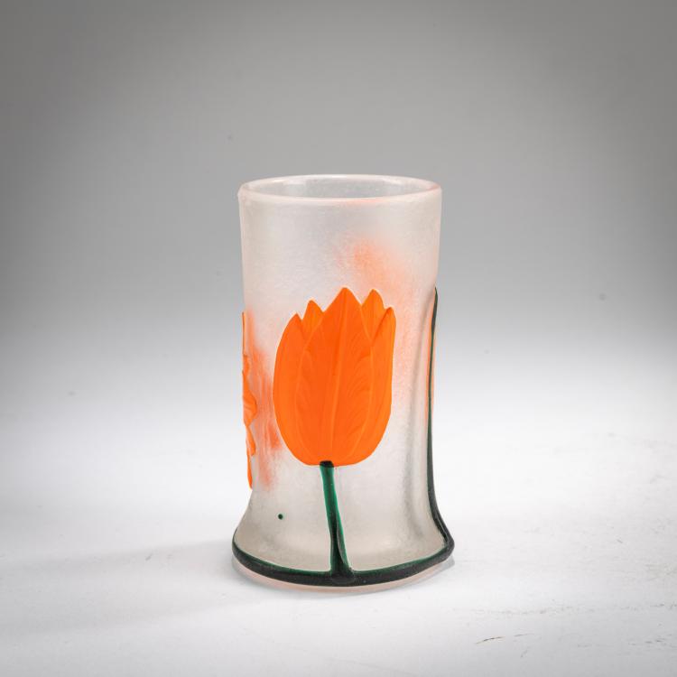 Bild 2 zu Objekt, Bechervase 'Tulipes', um 1922, Daum Fr&egrave;res, Nancy, 178A 44