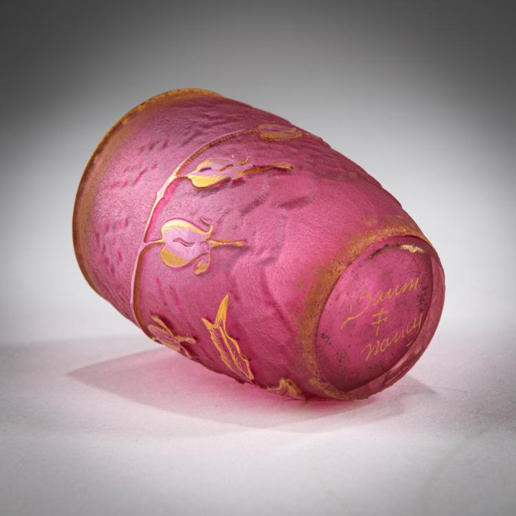 Bild 3 zu Objekt, Miniaturvase 'Coeur de Jeanette', um 1895, Daum Fr&egrave;res, Nancy, 178A 5