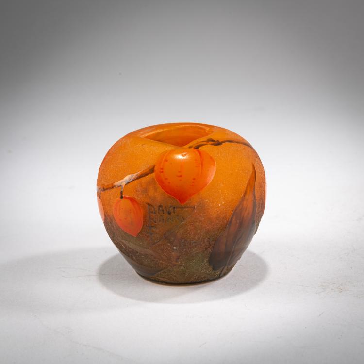 Bild 2 zu Objekt, Kleine Vase 'Physalis', um 1910, Daum Fr&egrave;res, Nancy, 178A 35
