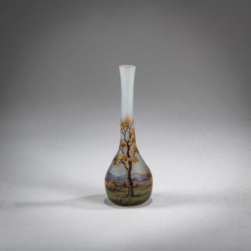 Miniature vase 'Paysage en été', 1903-05