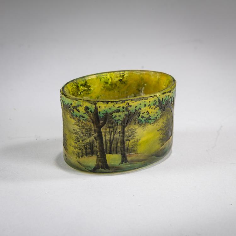 Bild 1 zu Objekt, Miniaturvase 'Paysage en &eacute;t&eacute;', 1903-05, Daum Fr&egrave;res, Nancy, 178A 15