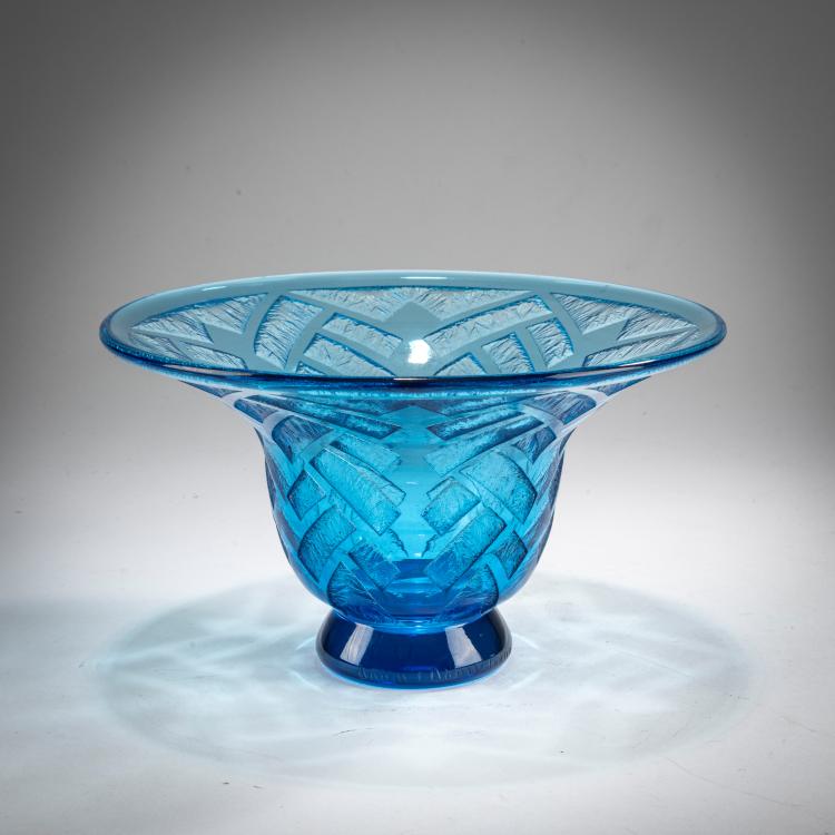 Hauptbild zu Objekt, Glockenschale, um 1930, Daum Fr&egrave;res, Nancy, 178A 46