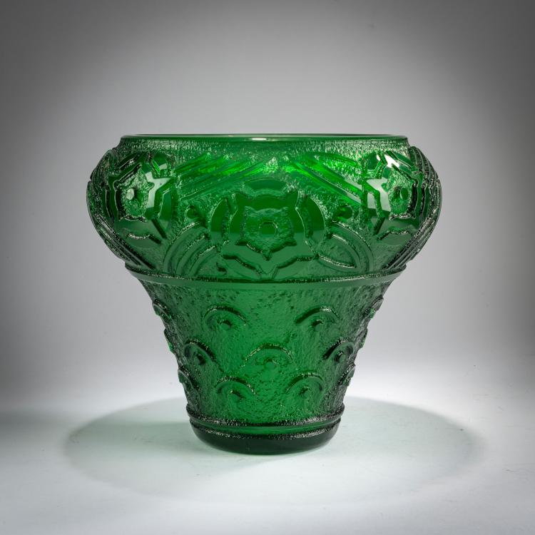 Bild 1 zu Objekt, Large vase, c. 1930, Daum Fr&egrave;res, Nancy, 178A 49