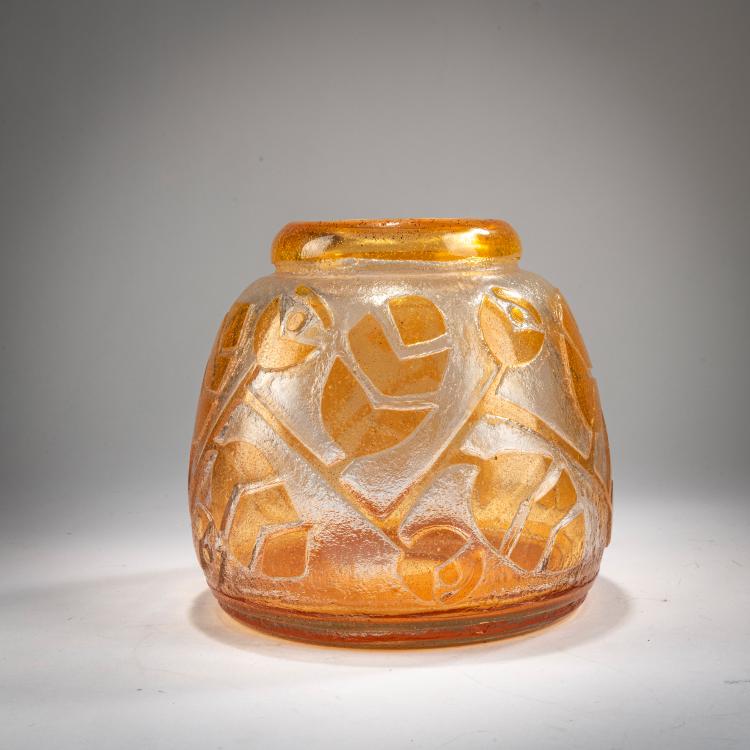 Bild 1 zu Objekt, Vase, um 1930, Daum Fr&egrave;res, Nancy, 178A 50