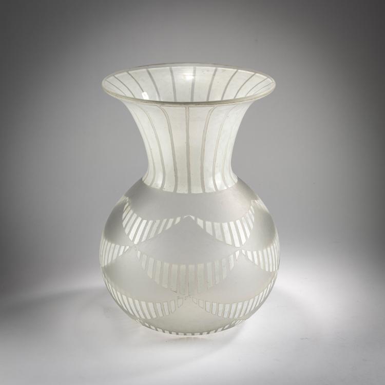 Bild 2 zu Objekt, Gro&szlig;e Balustervase, um 1930, Daum Fr&egrave;res, Nancy, 178A 51