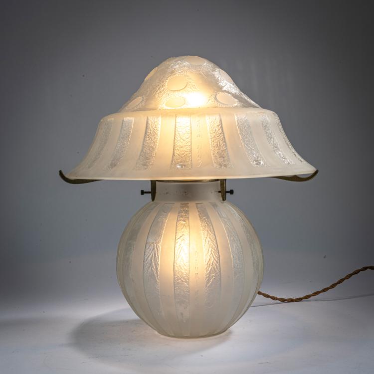 Bild 1 zu Objekt, Tischleuchte, um 1930, Daum Fr&egrave;res, Nancy, 178A 52