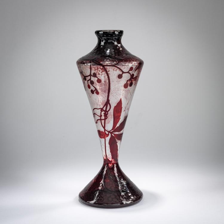 Bild 2 zu Objekt, Martel&eacute;-Vase 'Virginia Creeper and Spider', c. 1896-99, Daum Fr&egrave;res, Nancy, 178A 7