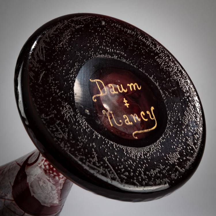 Bild 4 zu Objekt, Martel&eacute;-Vase 'Virginia Creeper and Spider', c. 1896-99, Daum Fr&egrave;res, Nancy, 178A 7