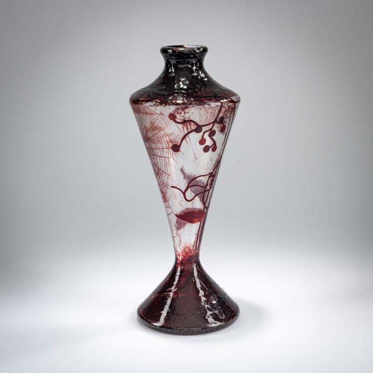 Bild 5 zu Objekt, Martel&eacute;-Vase 'Virginia Creeper and Spider', c. 1896-99, Daum Fr&egrave;res, Nancy, 178A 7