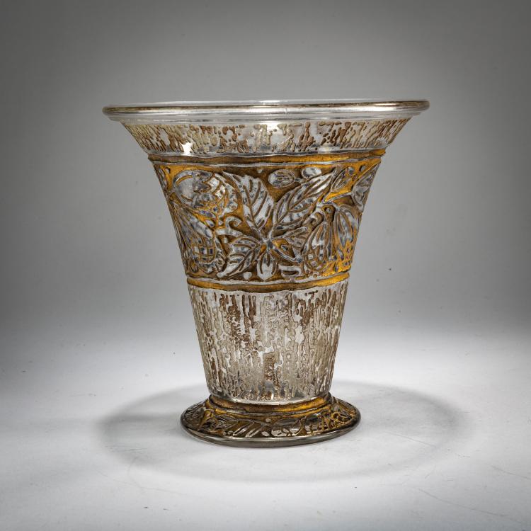 Hauptbild zu Objekt, Glockenvase, um 1930, Daum Fr&egrave;res, Nancy, 178A 56