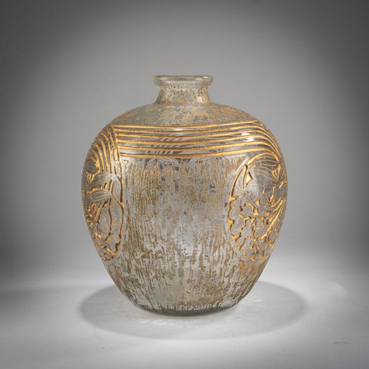 Bild 1 zu Objekt, Bauchige Vase, um 1930, Daum Fr&egrave;res, Nancy, 178A 57